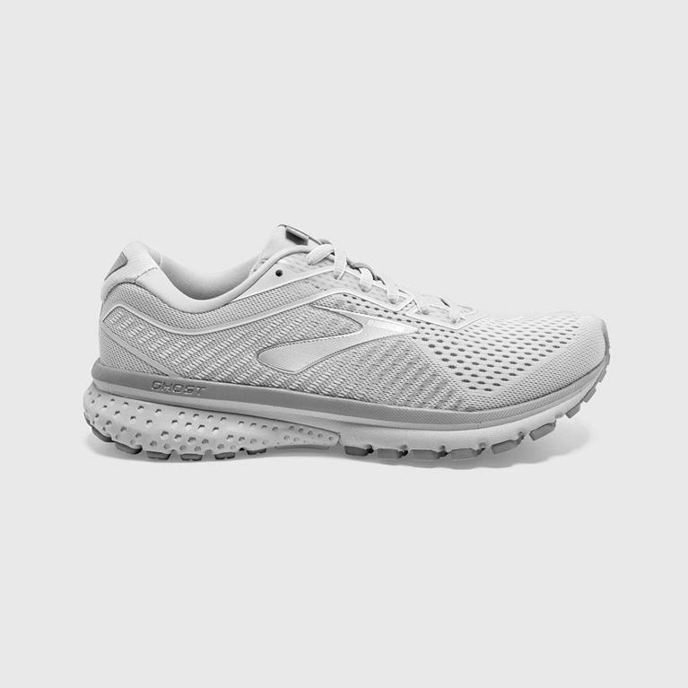 Brooks Ghost 12 Road Løpesko Dame Outlet - Hvite - Norge (WLH491826)